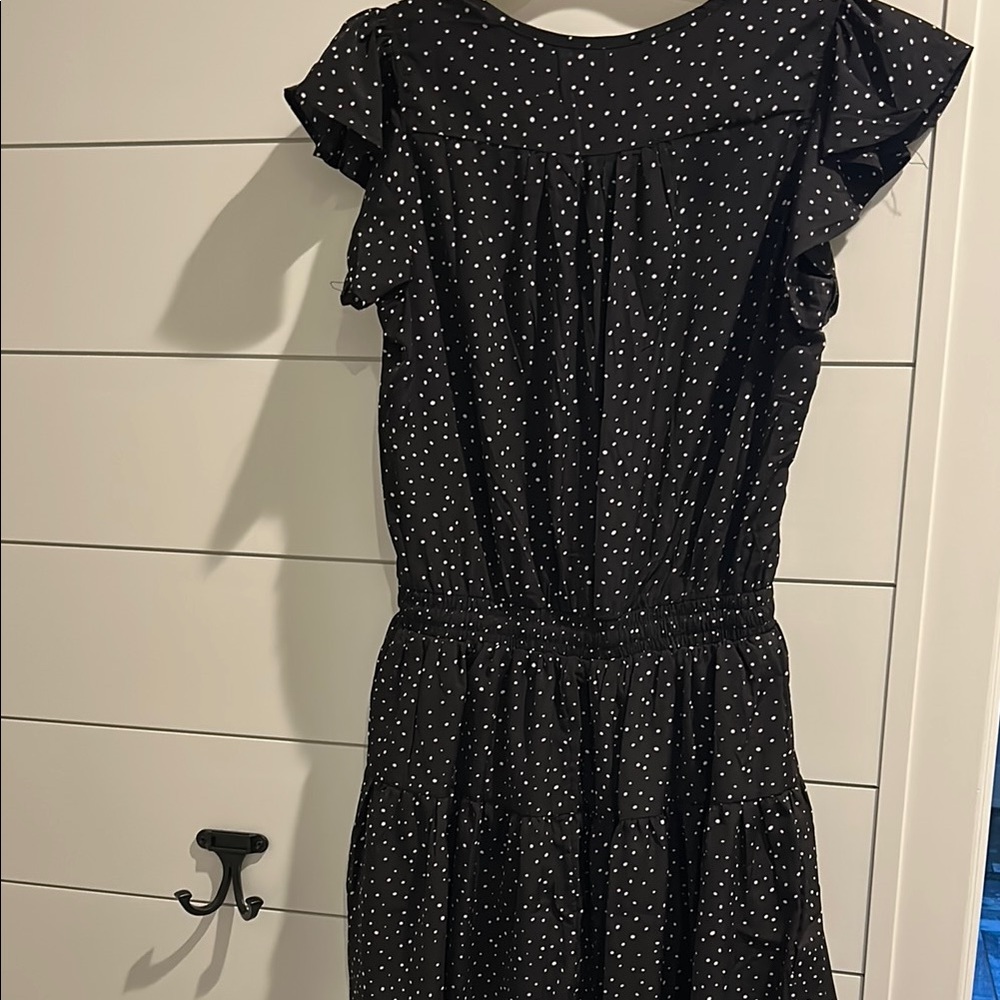 Pinch Black Ruffled Flutter Sleeve Dress - Picture 7 of 7